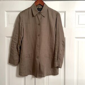 Lafayette 148 Linen Button Down 8P